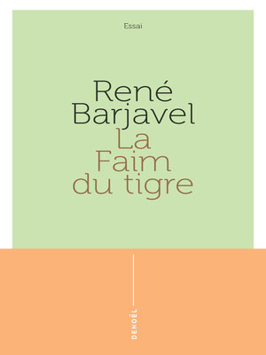 cover image of La faim du tigre